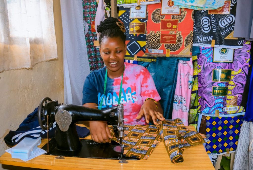 From a housemaid to a professional tailor