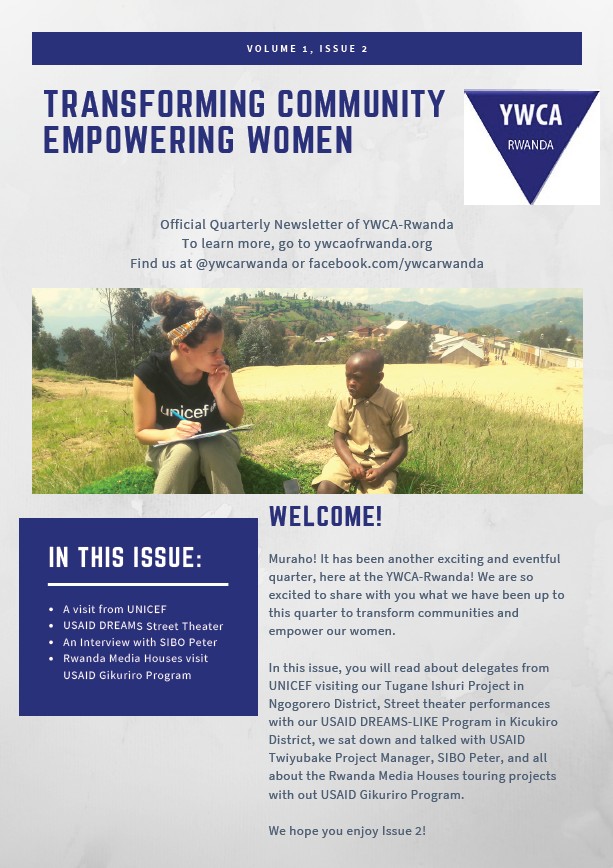 YWCA Newsletter Issue 2